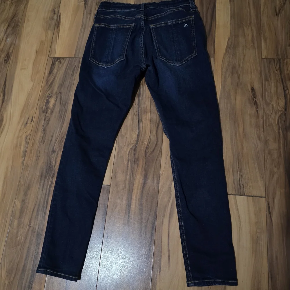 Rag & Bone Cate Mid-rise Ankle Skinny Size 25 - Picture 2 of 8